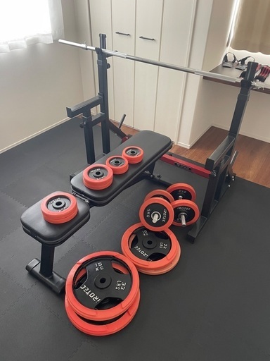 120kgベンチプレス台もろもろセット 120kgベンチプレス台もろもろセット 120kgベンチプレス台もろもろ