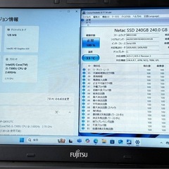 1023-11 2018年3月モデル15.6インチDVD富士通 LIFEBOOK A577/Rの画像