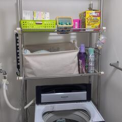 パナソニック全自動洗濯機 NA- F 6087ラック付き