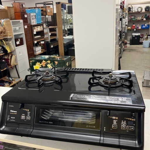 H2505-687 パロマ ガステーブル IC-365WA-L 2019年製 LPガス 通電確認済み 中古