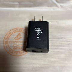 ploom 電源アダプター 5V 2A 黒の画像