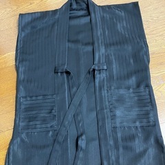 ハンドメイド　袖なし半纏　メンズ