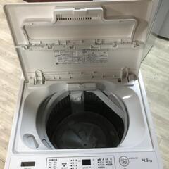 【松本市引き取り限定】YAMADA全自動洗濯機4.5kg（2022年）の画像