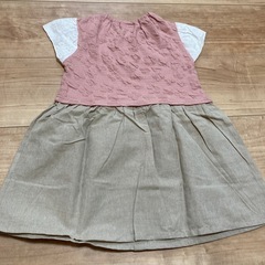 未着用　ワンピース　95センチの画像
