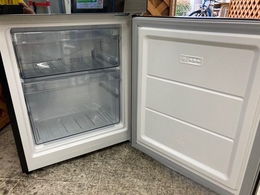 【愛品館江戸川店】保証充実 ツインバード 2023年製 121L 2ドア冷凍冷蔵庫 HR-GJ12