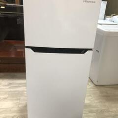 【松本市引き取り限定】Hisenseノンフロン冷凍冷蔵庫120㍑...