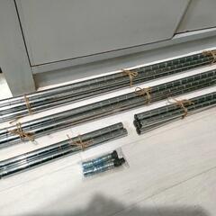 【値下げしました】ルミナス 9段 メタルラック スチールラック ポール径19mm 多目的棚 収納の画像