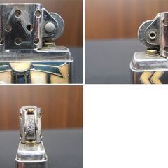 ZIPPO アーマー シェルインレイ クロス ジッポ オイルライター ARMOR SHELL INLAY 十字架 USED品 苫小牧西店の画像