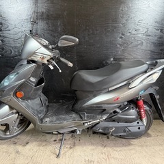 ★支払総額7.5万円★買取強化中！なんでも買取ます！ キムコ レーシング125FI グレー 車格大きい125cc！ 4ストインジェクション！ サイスタ付き！ フロントディスクブレーキ！の画像