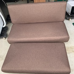 美品　ソファー　ベット　オットマン付き　2人掛け
