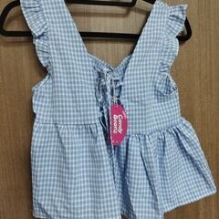 【美品】🌷ギンガムチェックキャミソール🌷の画像