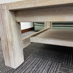 センターテーブルローテーブル74×74×33正方形リビングの画像