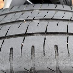 ホンダやトヨタなどコンパクトカーに　175/65R14  ダンロップ　EC204
2020年50週製　4本 深ミゾ 鉄ホイールセットの画像