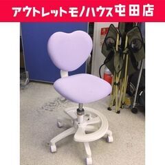 イトーキ 学習チェア ハート型 AS33-0PP パープル 昇降...