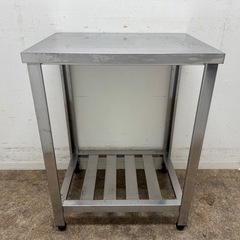 ステンレス　業務用　作業台　厨房　飲食店　W６００ｘD4５０ｘH８００ｍｍの画像