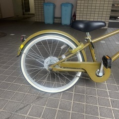 子供用自転車　20インチ　鍵付き、ギア無し、ライト無し　の画像