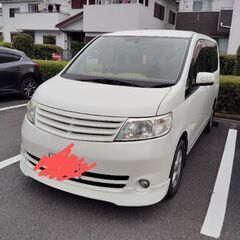 日産セレナC25前期 4ナンバー貨物 5人乗り車検取りたて