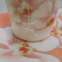 香蘭社　胡蝶蘭　ペア　カップ＆ソーサーの画像