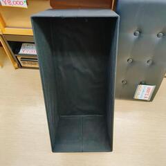 座れる収納BOX 収納スツール オットマン 黒 合皮 四角形 椅子【こちらは店舗です。浜村鹿野温泉ICから3分 買取本舗 宮本リサイクル 営業時間9～19時 定休日水曜のみ←連絡できませんm(_ _)m】の画像