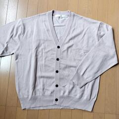 未使用に近い　ピンク　カーディガン