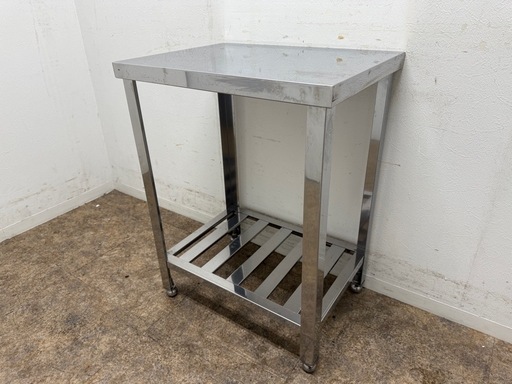 ステンレス　業務用　作業台　店舗　飲食店　W４５０ｘD６００ｘH８００ｍｍ ステンレス 業務用 作業台 店舗 飲食店 W450xD600xH800mm