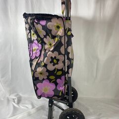 シルバーカー　キャリー　買い物カート　花柄
