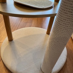 【美品】木製キャットタワー　ベージュの画像