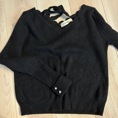 MISCHMASCH 黒ニット