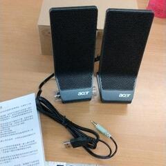 0524-529 acerパソコンスピーカー（ミニマット付き）