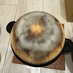 【5/29,30に引き取りに来られる方専用】 長谷園 かまどさん 土鍋 ご飯 2合炊き の画像