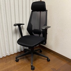 ニトリ ワークチェア ランツァ（黒）