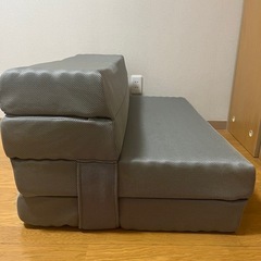 　ニトリ　ソファになるマットレス　シングルの画像