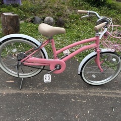女の子 20インチ自転車