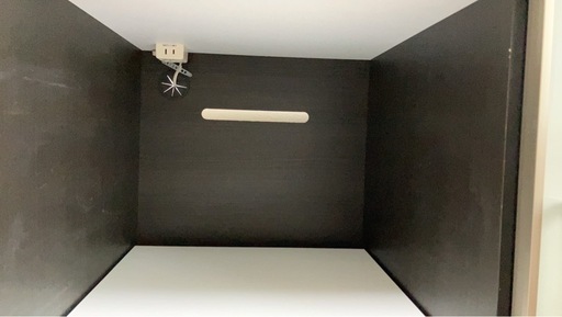 ニトリ Nポスティア キッチンカウンター レンジ台 ホワイト・ブラック