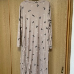 マタニティ　パジャマ　ワンピース　くまの画像