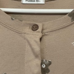 マタニティ　パジャマ　ワンピース　くまの画像