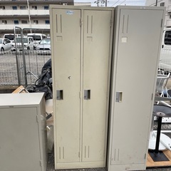 2人用ロッカー 汚れあり カギあり