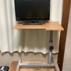 パソコンデスク　サイドテーブル