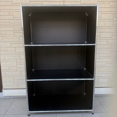 3段　キャビネット　シェルフ　自由自在なオフィス家具　USMハラー風の画像