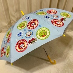 子供用 日傘 55cm まいぜんシスターズ  小学生 ワンタッチジャンプ式 UVカット 晴雨兼用傘 熱中症対策の画像