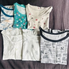 男の子肌着