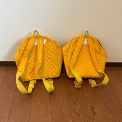 保育園リュックの画像