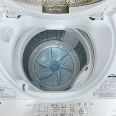 (送料無料) 2020年 極美品 洗濯機 パワフル浸透洗浄 TOSHIBA お買い得商品 ①の画像