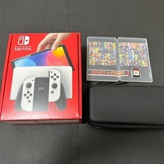 美品 使用少  Nintendo Switch ホワイト 有機E...