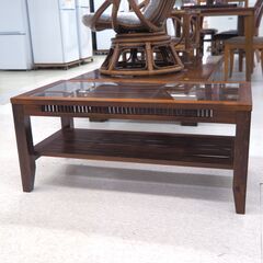 センターテーブル　バンブー　リユース品の画像