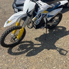 値下げ！ハスクバーナTC125書類あり2014年キック1発始動 の画像