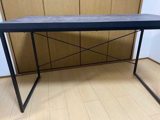 送料無料◎ 美品 ニトリ デスク N ステイン 120 グレー 楽天市場】デスク (N ステイン 120) ニトリ 【玄関先迄納品