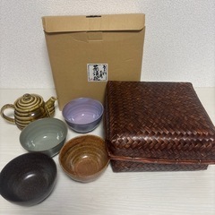 手ぎわ工房 茶漬碗 急須 セット 新品の画像