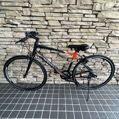 WIND WD700 ロードバイク 黒xオレンジ ウィンド【現状...