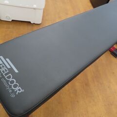 ♪FIELDOOR/フィールドア トレーニングベンチ フラットベンチ 折りたたみ♪の画像